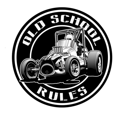 Picture of Old School sprint car decal