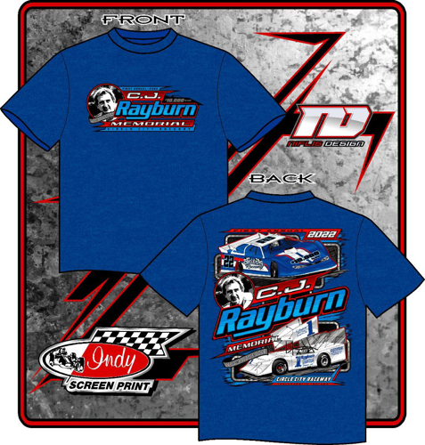 Picture of 2022 CJ Rayburn Memorial event tee